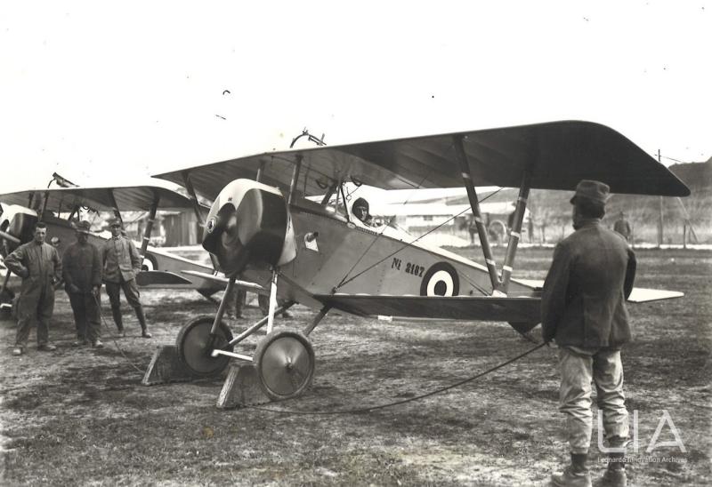 Nieuport-Macchi Ni 11.000 pronto al decollo